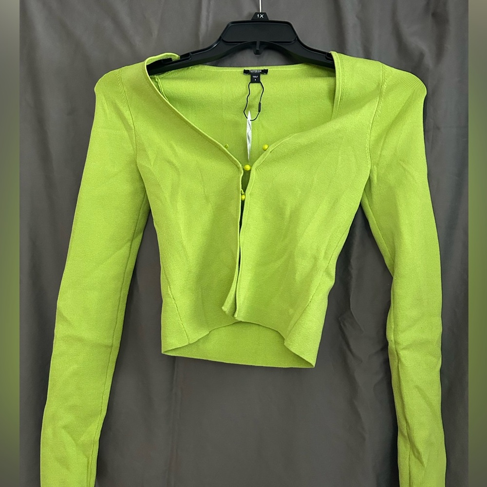 Express Cropped cardigan/sweater